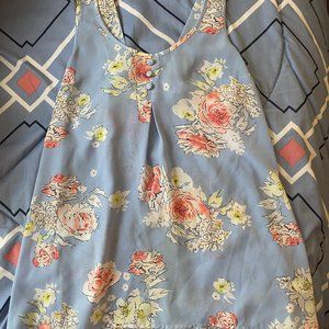 Candie's Floral Tank Top